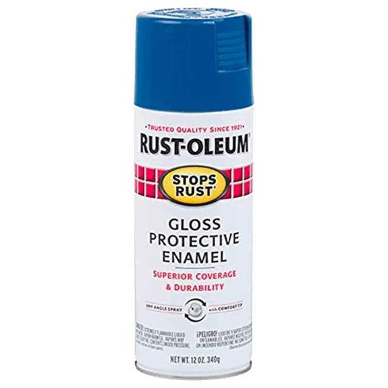 Rust-Oleum Stops Rust 12 Oz Royal Blue 7727830 Protective Enamel