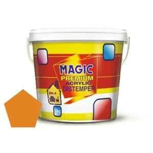 Magic Paints 1101 2kg Orange Vision Matte Finish Acrylic Distemper Paint