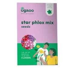Ugaoo 500g Flower Star Phlox Mix Seeds, NUFSO0111