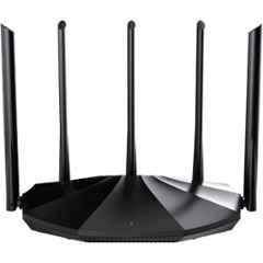 Tenda RX2 Pro 1.5Gbps Black Wi-Fi 6 Smart Dual Band Wi-Fi Router with High-Gain Antennas, 3 Gigabit LAN Ports & WPA3+OFDMA+MU-MIMO, AX1500