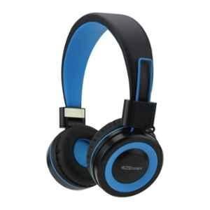 Portronics Muffs G Blue Bluetooth Headphone with Mic, POR-011