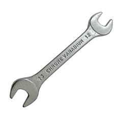 Dapetz 14mm X 15mm Metric Double End Open End Spanner Wrench - Chrome Vanadium Steel