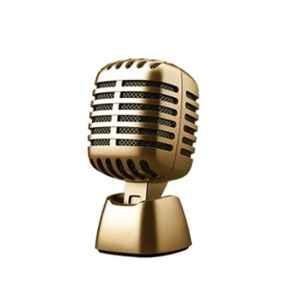 Viva City Mic-Man God Bless Gold Plastic Car Air Freshener Perfume