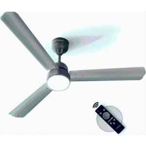 Longway Luminair 28W 5 Star Gray 3 Blades BLDC Ceiling Fan with Remote Control, Sweep: 1200 mm
