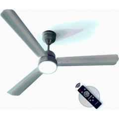 Longway Luminair 28W 5 Star Gray 3 Blades BLDC Ceiling Fan with Remote Control, Sweep: 1200 mm