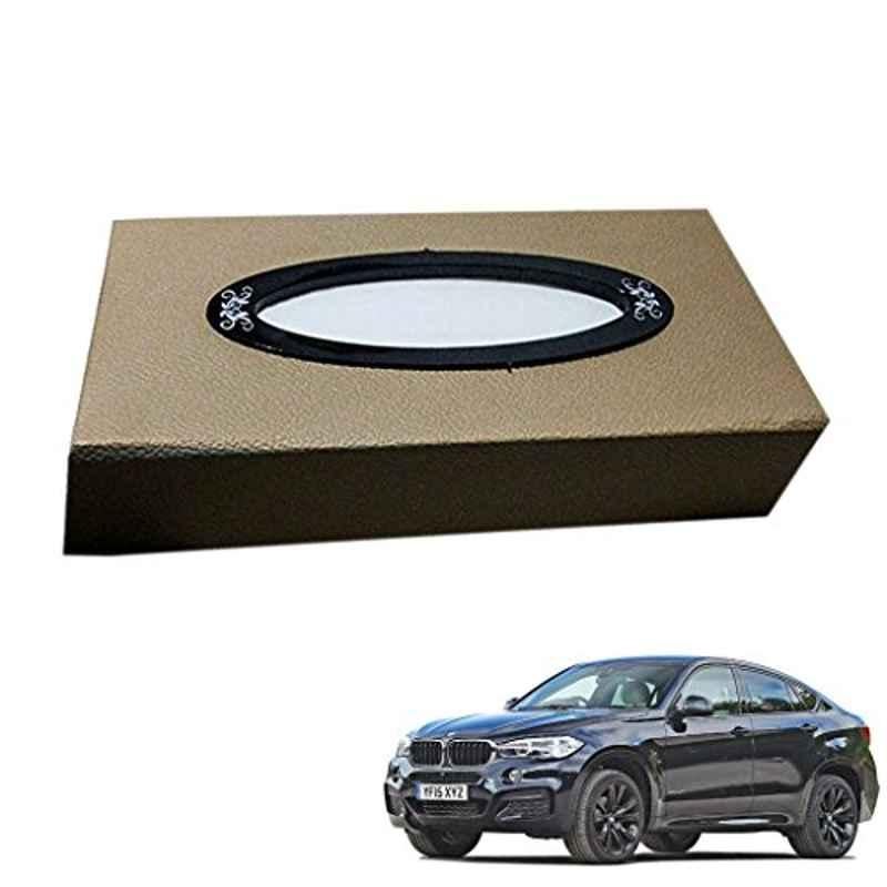 Kozdiko 200 Sheets 100 Pulls Beige Tissue Paper Box for BMW X6, kozd_7302
