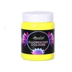 WinnerOne HomeCoat 500ml Lemon Yellow Fluorescent Colour, FC201 (Pack of 2)