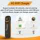Melbon 4G LTE Wi-Fi Black USB Dongle Stick with All SIM Network Support, T708