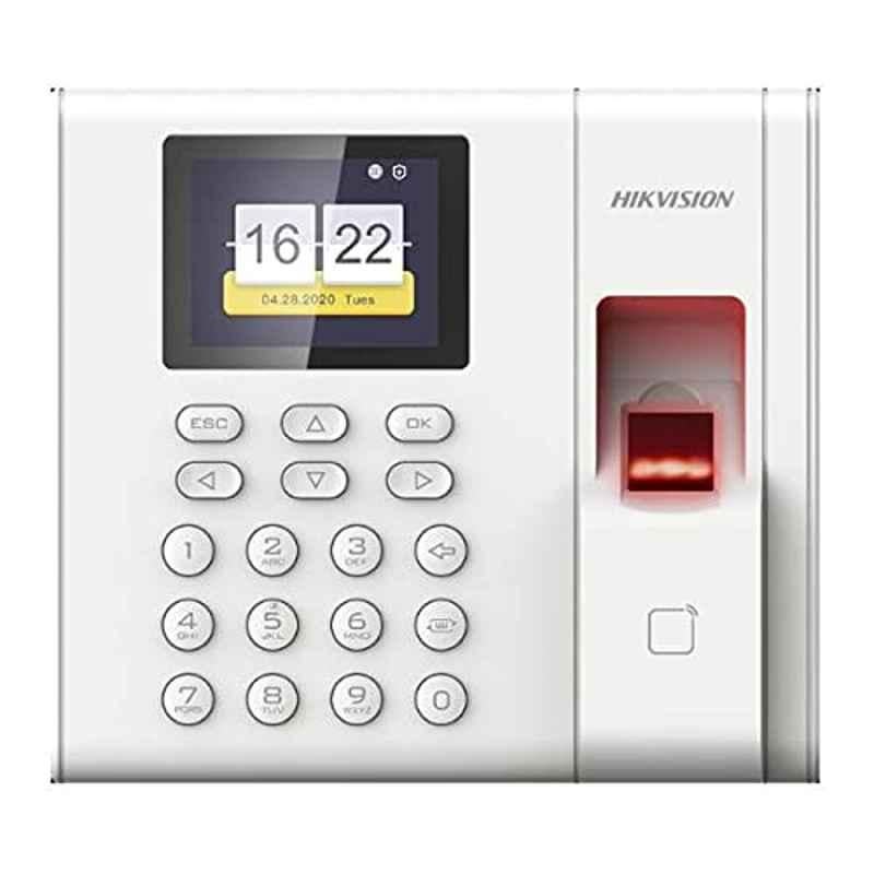 Hikvision DS-K1A8503EF 2.4 inch White Fingerprint Time & Attendance Machine