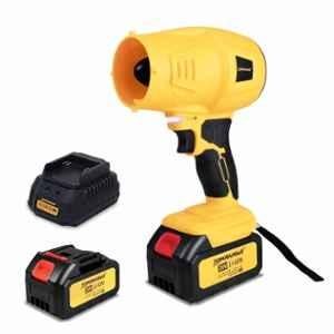 Tomahawk 20V 3Ah Cordless Turbo Leaf Blower with 2 Batteries & 1 Charger, THB-3800
