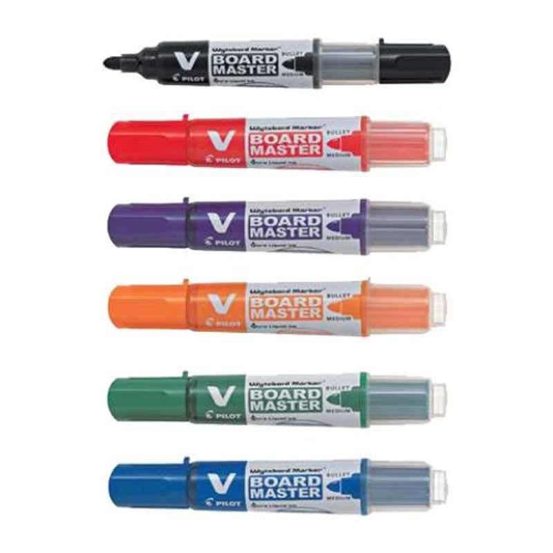 Pilot V Board Master Assorted Marker, 879