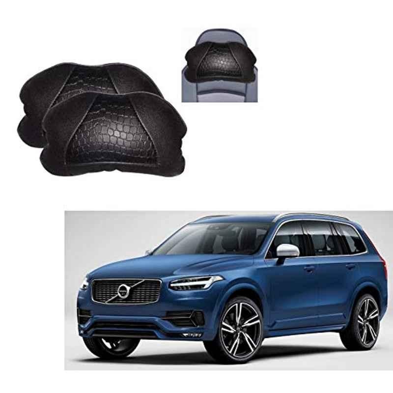 Kozdiko 2 Pcs Black Neck Rest Cushion Pillow Set for Volvo XC90