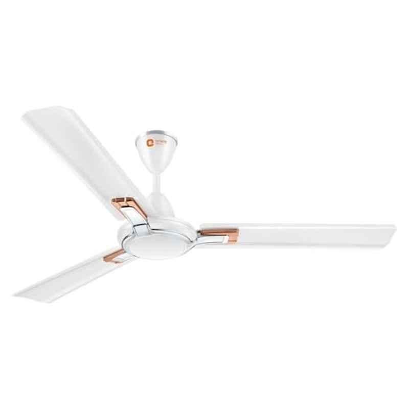 Orient Electric 1200mm Apex Prime| 5 Years Warranty | 350 RPM Motor Speed| BEE 1 Star Rated Energy Efficient Fan| Rust-Proof Aluminium Blades| Decorative Ring & Trims| White
