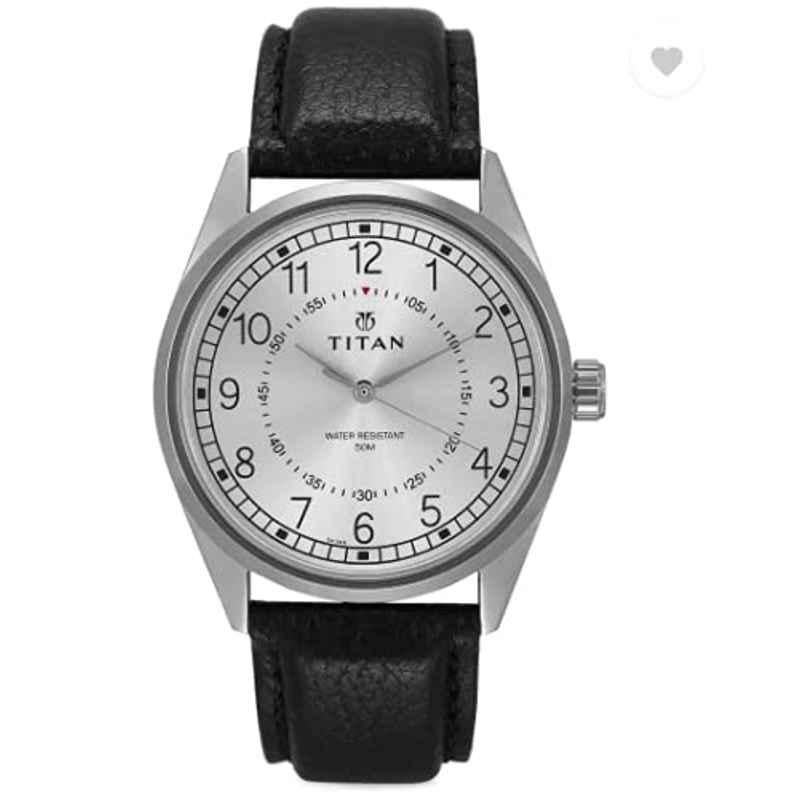 Titan Casual Watch For Men Analog Leather-1729Sl501