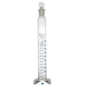 Glassco 250ml Qr Coded Volumetric Flask with Penny Head Glass & Polyethylene Stopper, QR.130.576.08A (Pack of 2)