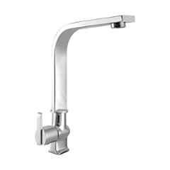 10X SN-87006 Brass Table Mounted Chrome Plated Swan Neck Tap