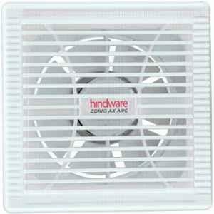 Hindware Zorio Ax Arc 24W White 7 Blade Exhaust Fan, Sweep: 150 mm