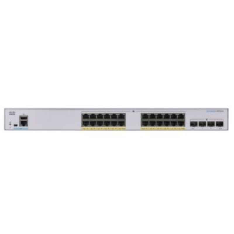 Cisco Business 250 Series 8 Ports GE Partial PoE Ext PS 2x1G White Smart Network Switch, CBS2508PPE2G