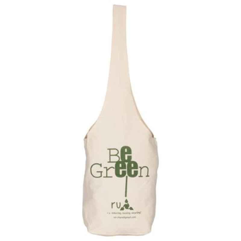 RUR Greenlife Cotton Reusable Beige Shopping Bag