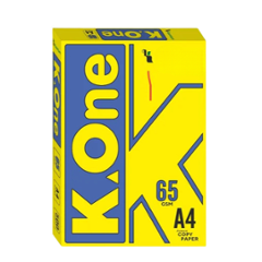 Kone K-One A4 65 GSM 500 Sheets White Copier Paper (Pack of 5)