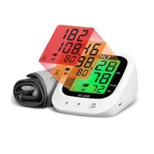 MCP Digital Tri-Colour Backlight Blood Pressure Monitor with USB Charging, KF-65B