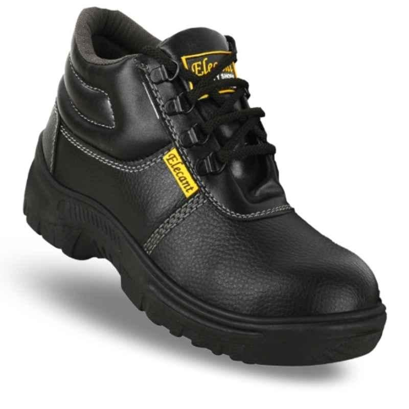 Foot Trends MG-D Warrior Steel Toe Black Safety Shoes, Size: 11