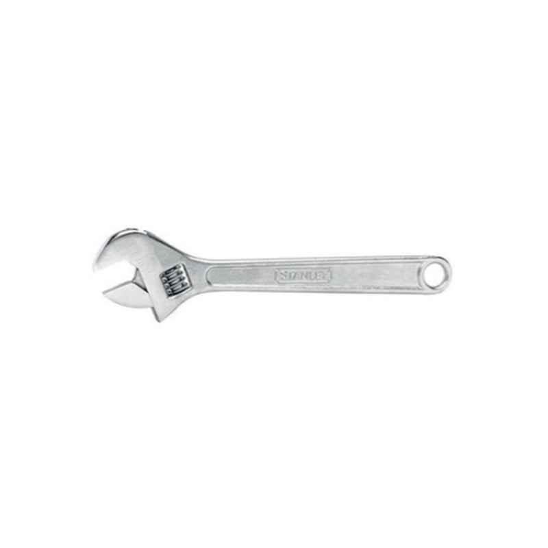 Stanley 12inch Silver Adjustable Wrench, STMT87434-8