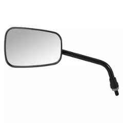 Uno Minda RV-1008L Left Side Rear View Mirror Shatterproof Glass for Bajaj Avenger Street 150,180 (Black)