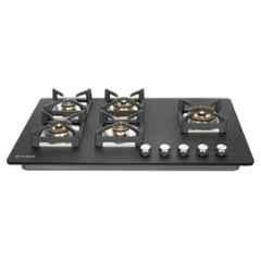 Faber Bella HT905 5 Burners Auto Ignition Toughned Glass Built in Hob, 106.0710.003