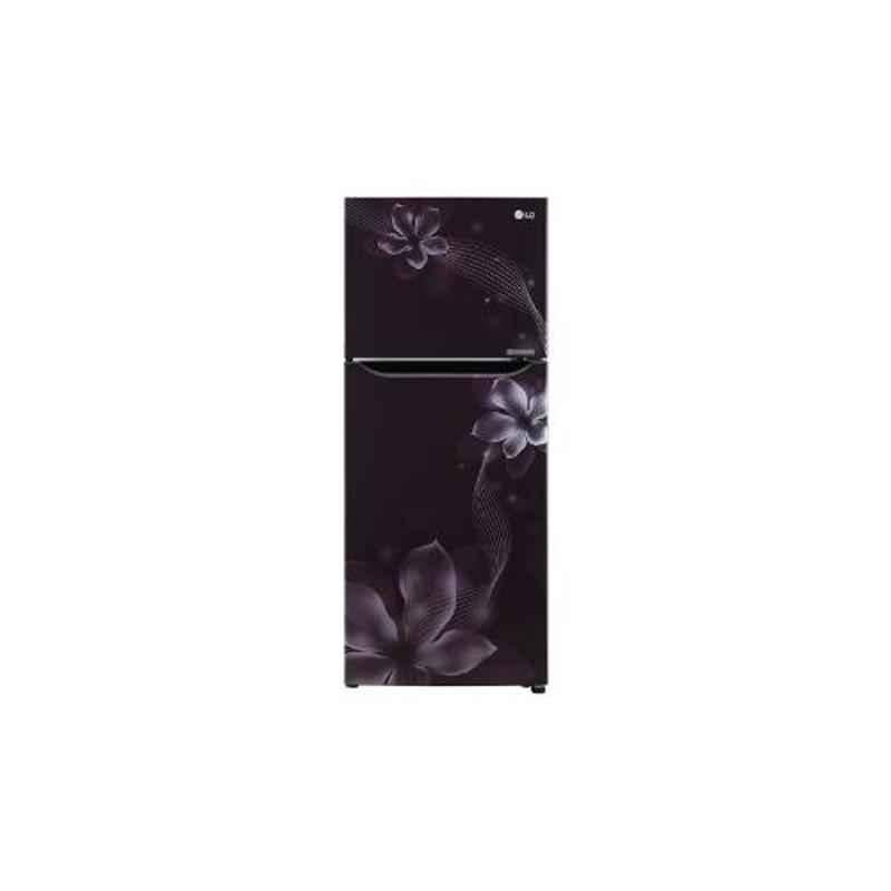 LG 260L 3 Star Purple Orchid Frost Free Smart Inverter Refrigerator, GL-N292DPOY