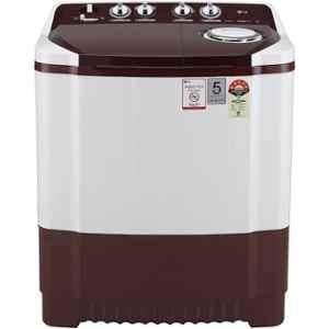 LG 8kg 5 Star Plastic White Semi Automatic Top Load Washing Machine, P8035SRAZ