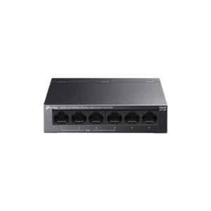 TP-Link 6-Port 10/100Mbps Desktop Network Switch with 4-Port PoE, LS106P
