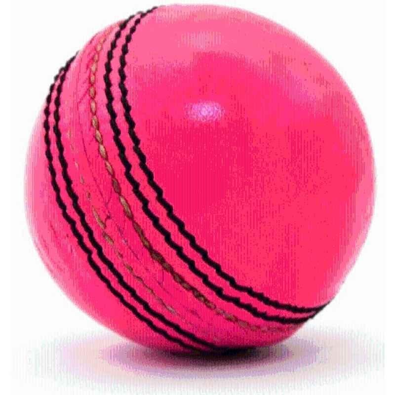 Matrica 7.62cm Leather Standard Pink Professional Grade Impact Cricket Ball for Club Play