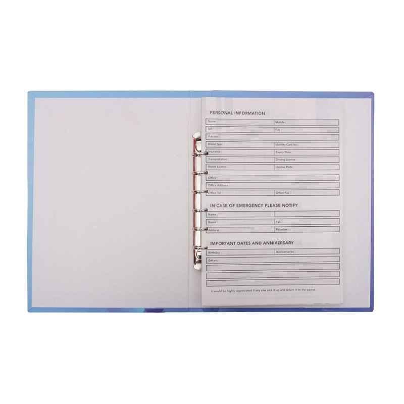 Stolt Fine Blue 120 Pages Business Diary with Refillable Pages