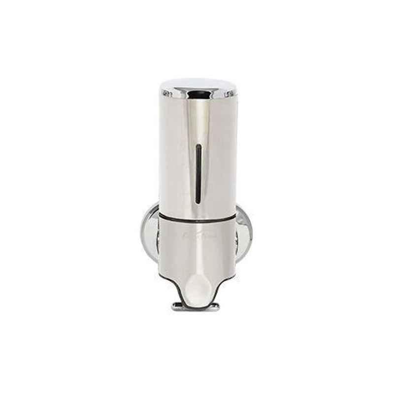 Bharat Photon 500ml Wall Mounted Stainless Steel Romantic & Staid Manual Dispenser, BP-MSA-141