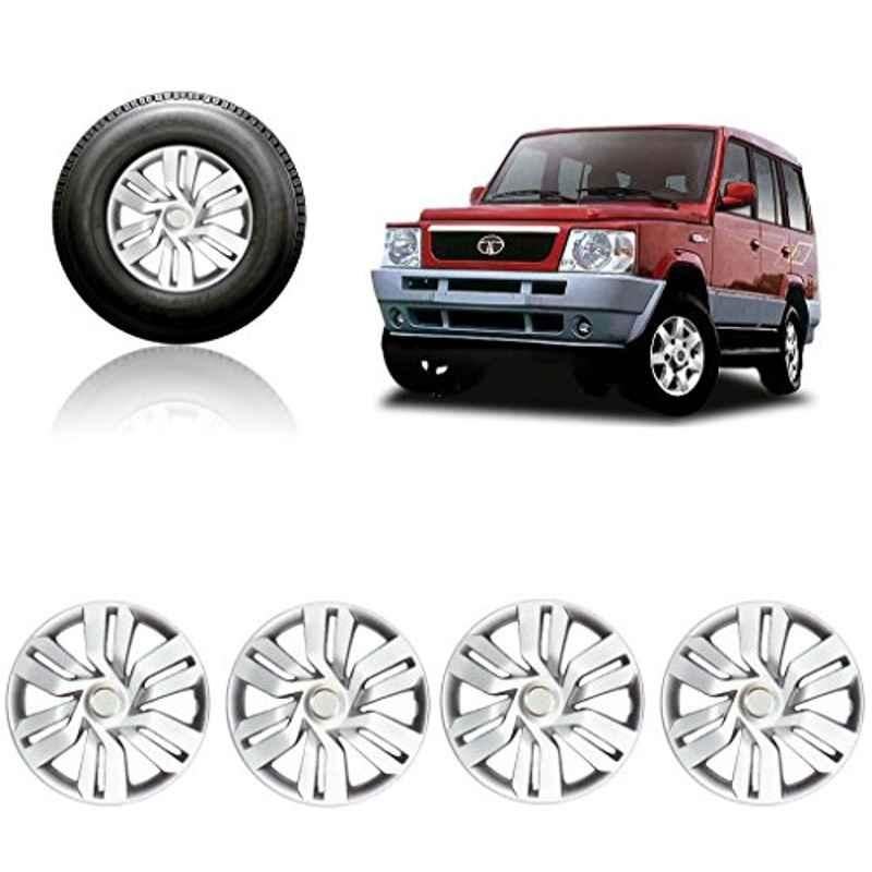 Auto Pearl 4 Pcs 15 inch Car Wheel Cover Set for TATA Sumo Victa-picture-41