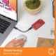 WD My Passport 2TB Red External Solid State Drive, 619659184599