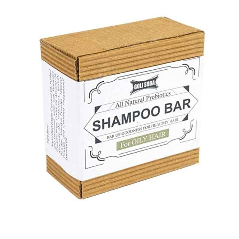 Goli Soda 90g All Natural Probiotics Shampoo Bar for Oily Hair, GSOS001