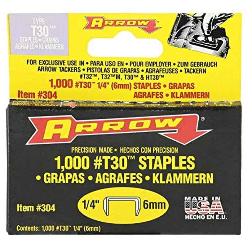 Arrow 1000 Pcs 6mm Steel Staples Box