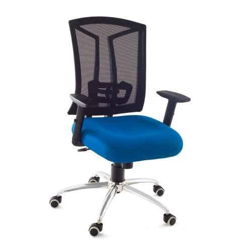 Buy Da URBAN Topsky Blue MidBack Revolving Mesh Ergonomic Chair for