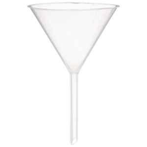100mm Polypropylene Transparent Funnel for School Labs & Scientific Laboratory