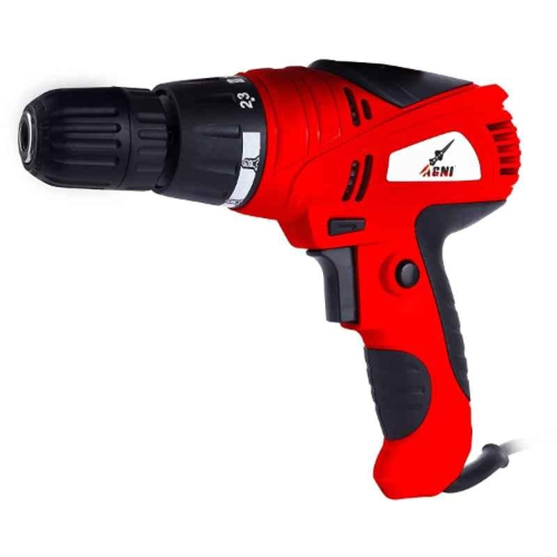 Agni 350W Royal Red Electric Screwdriver with Reverse Forward & Torque Adjustment Facility, A1370