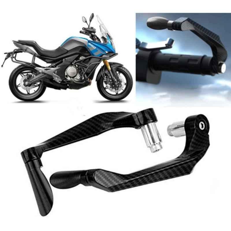 Auto Pearl 2 Pcs Aluminium Carbon Black Brake Clutch Lever Set for CFMoto 650MT