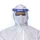 Smart Care Non Woven Laminated Fabric White Dongri Pattern PPE Kit, PPE04
