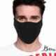 Gliders Black Skin Friendly Cotton Face Mask (Pack of 5)