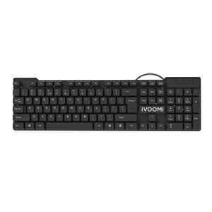 iVoomi Quest+ Black Wired USB Desktop Keyboard