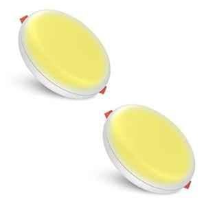 Fybros Roso 8W Polycarbonate Yellow Round Junction LED Downlight, FLS5340B (Pack of 2)