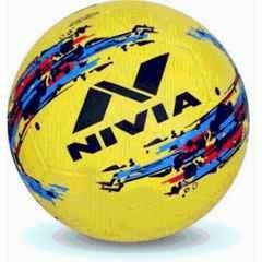 Nivia Storm Standard Yellow Football, Size: 5