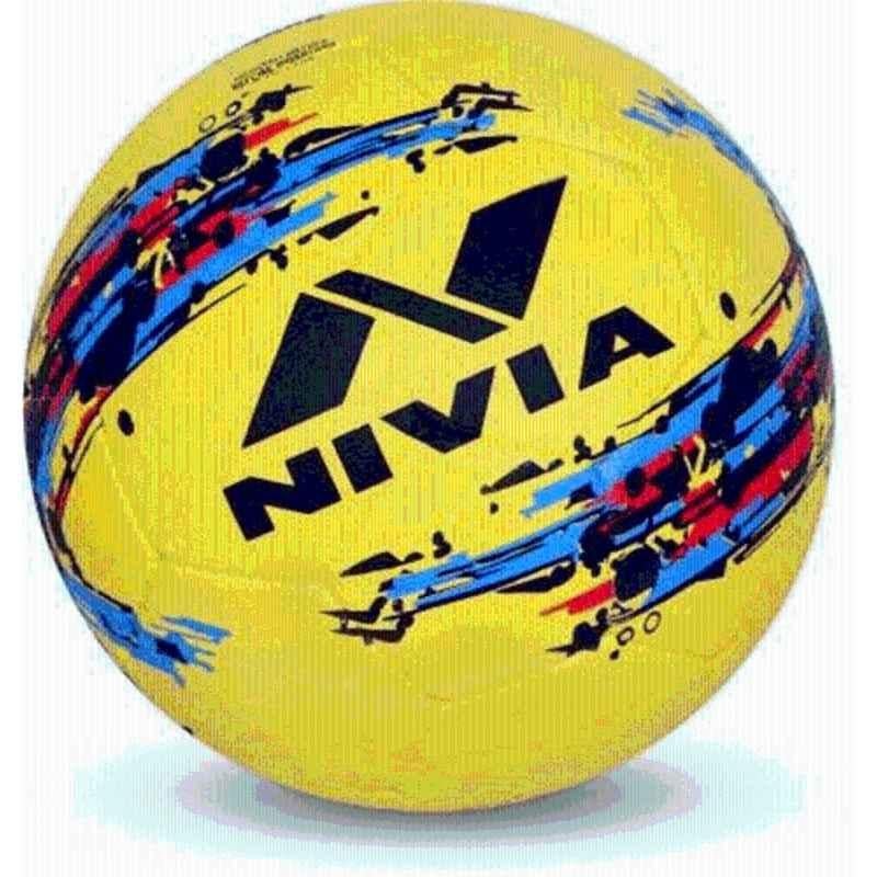 Nivia Storm Standard Yellow Football, Size: 5