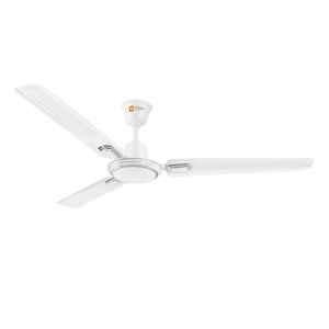 Orient Pacific Air 60W 1 Star 3 Blade White Silver Ceiling Fan, 3134832511010, Sweep: 1200 mm (Pack of 2)